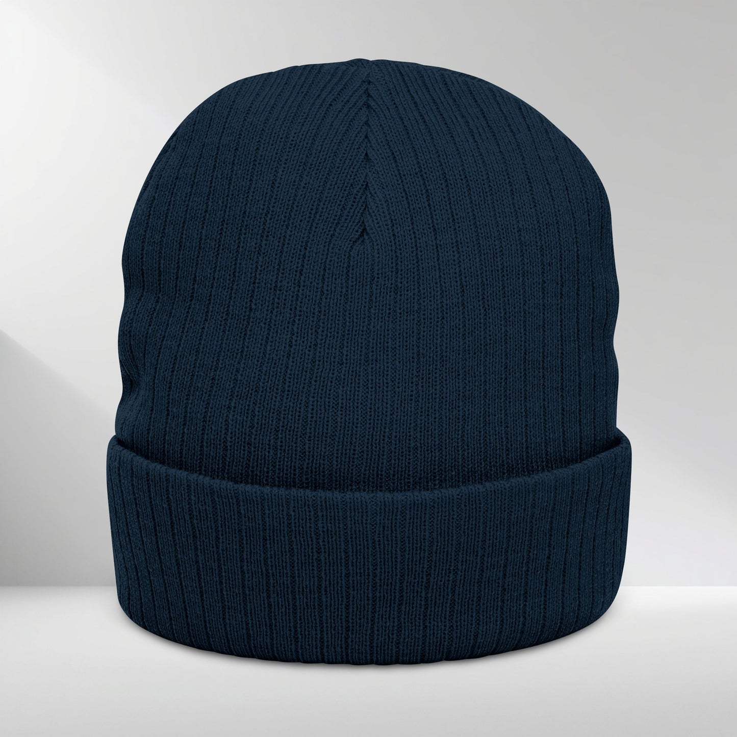 Ribbed Knit Beanie (Embroidery)