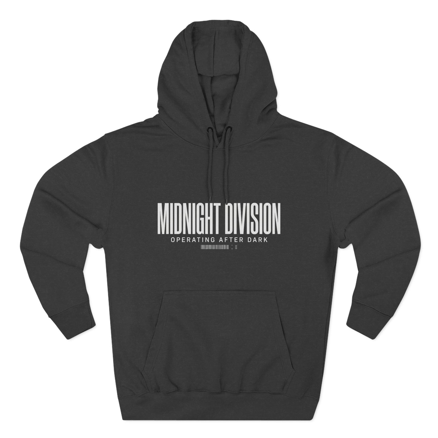 Midnight Division Hoodie – 'Operating After Dark' Graphic Pullover