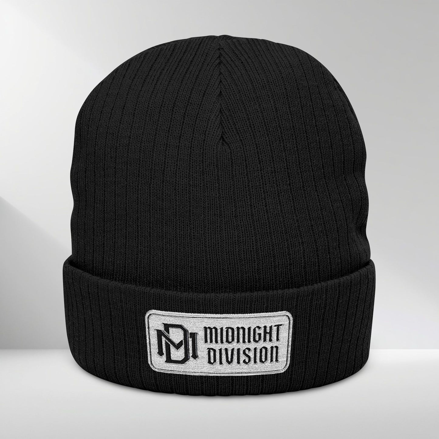 Ribbed Knit Beanie (Embroidery)
