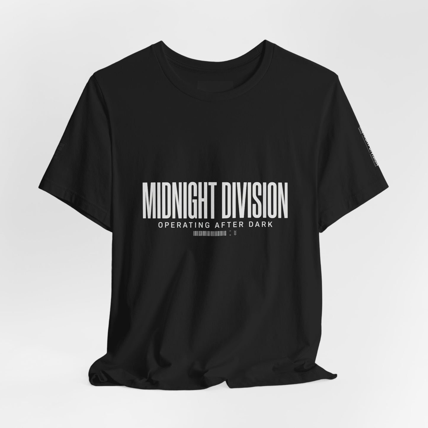 Midnight Division Graphic Tee — "After Dark Operations" Urban Streetwear