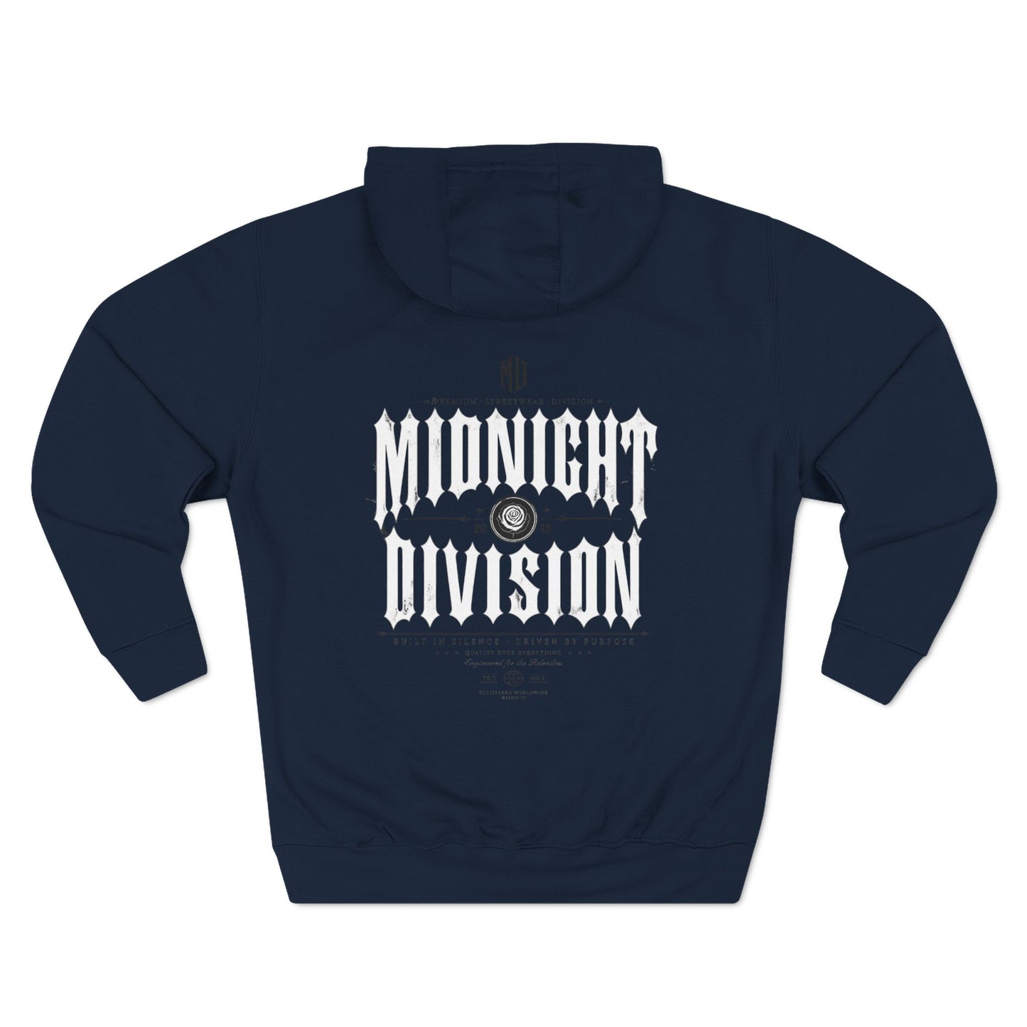 Midnight Division Hoodie – 'Operating After Dark' Graphic Pullover