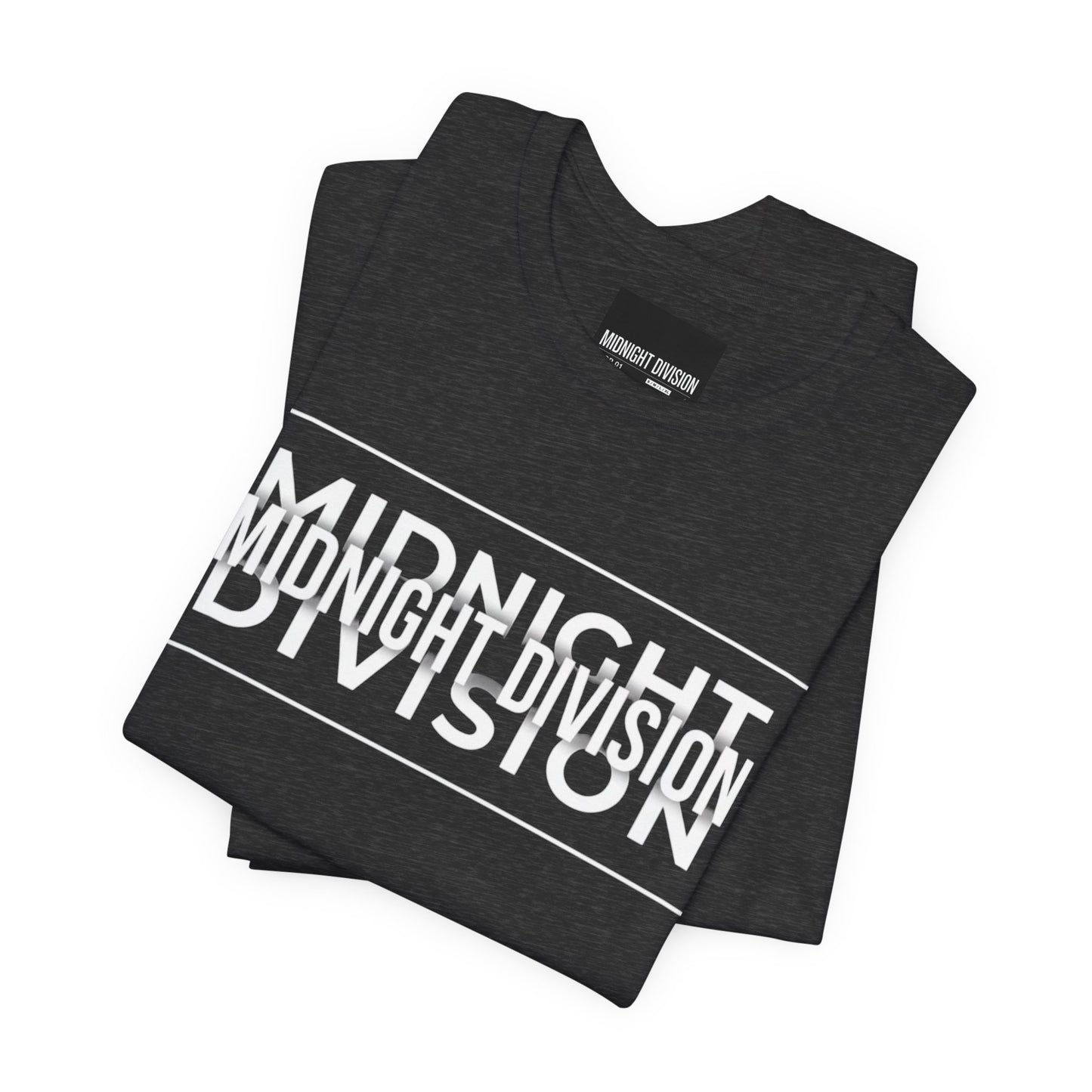 Midnight Division Graphic Tee — "After Dark Operations" Urban Streetwear