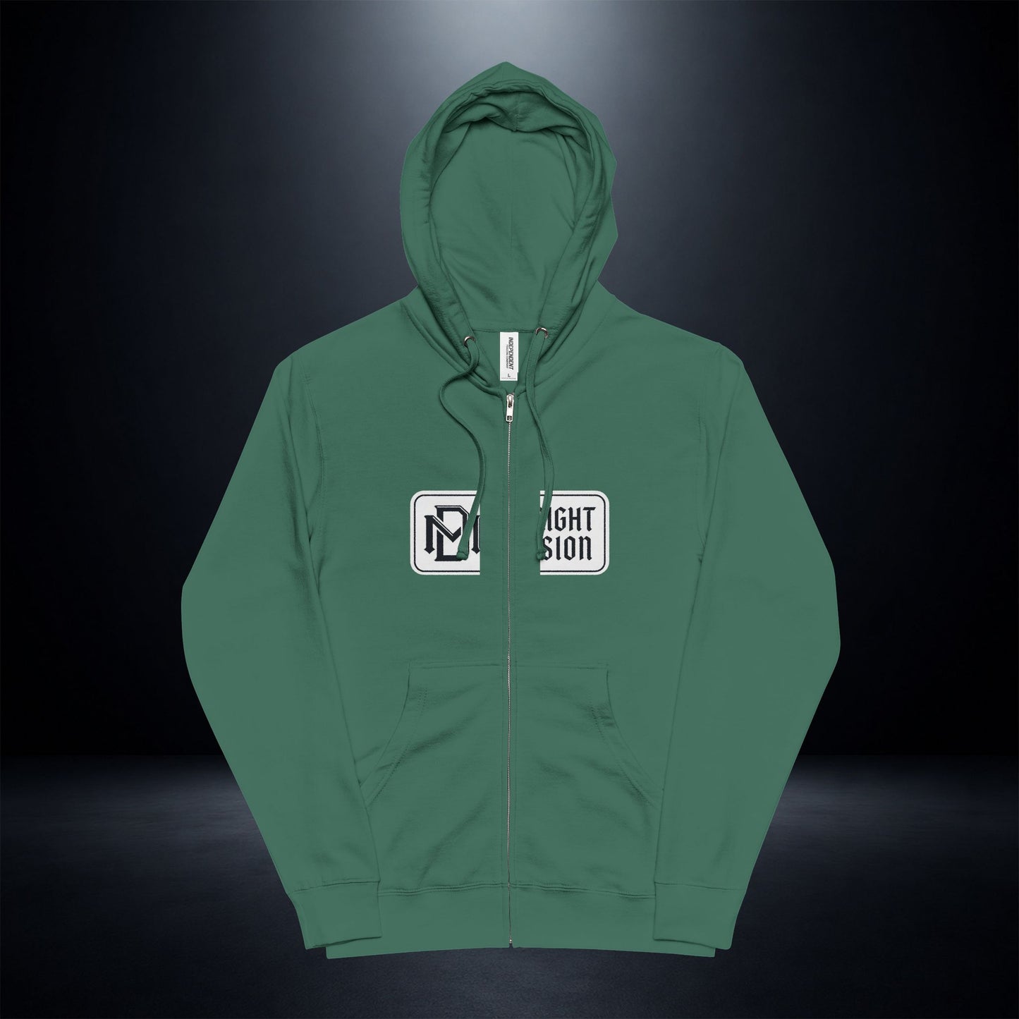 Unisex Fleece Zip Up Hoodie