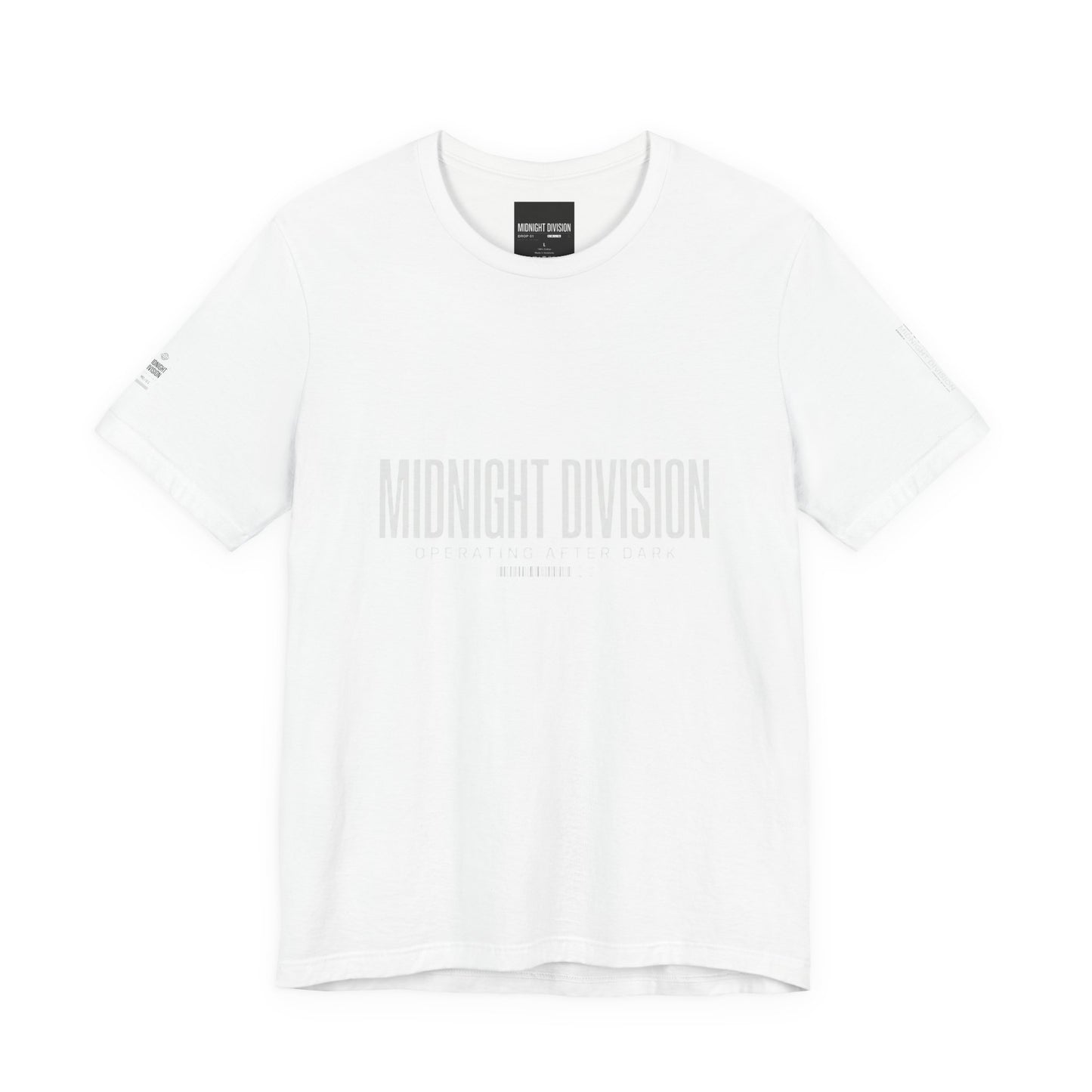 Midnight Division Graphic Tee — "After Dark Operations" Urban Streetwear