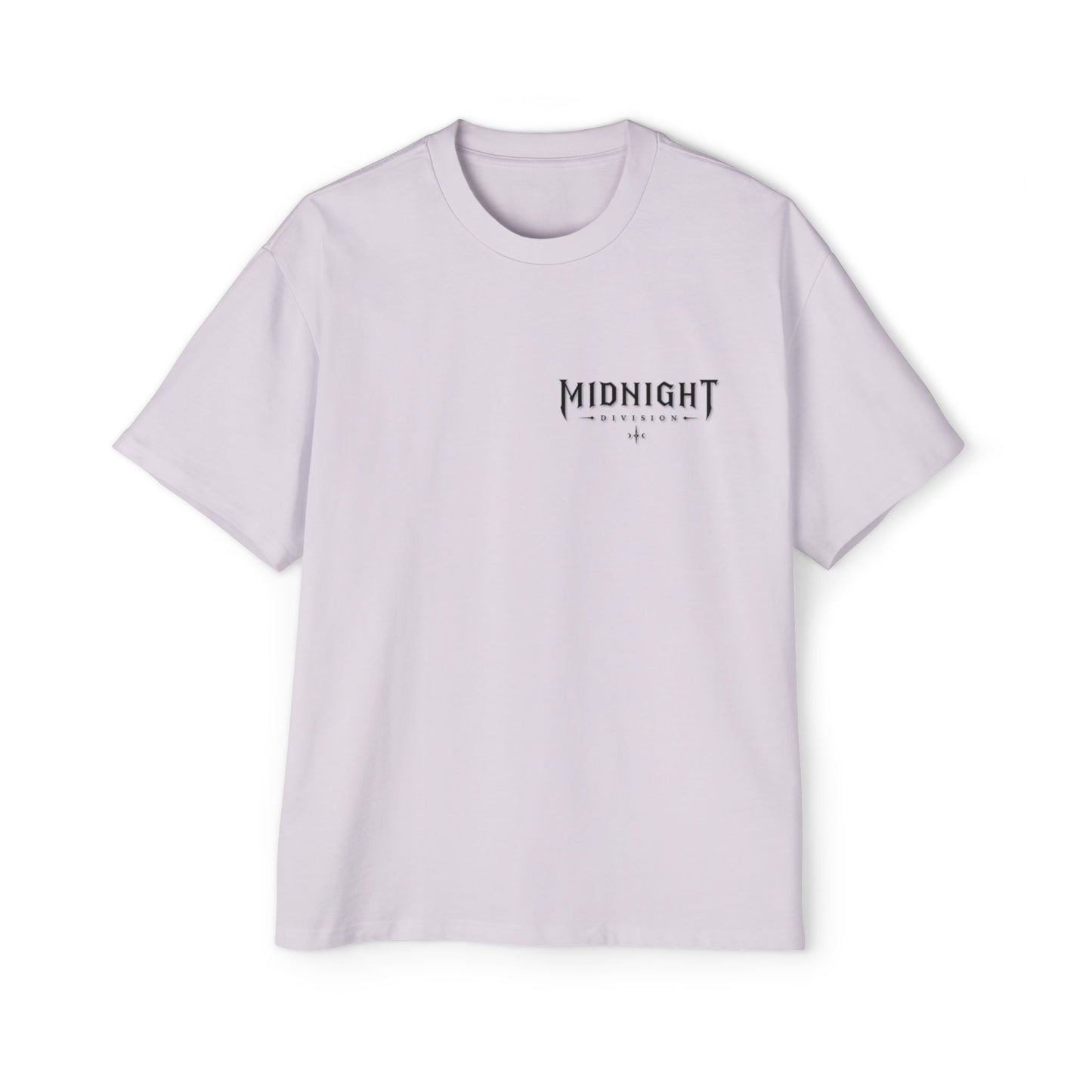 Midnight Division Graphic Tee — Men's Oversized Streetwear T-Shirt