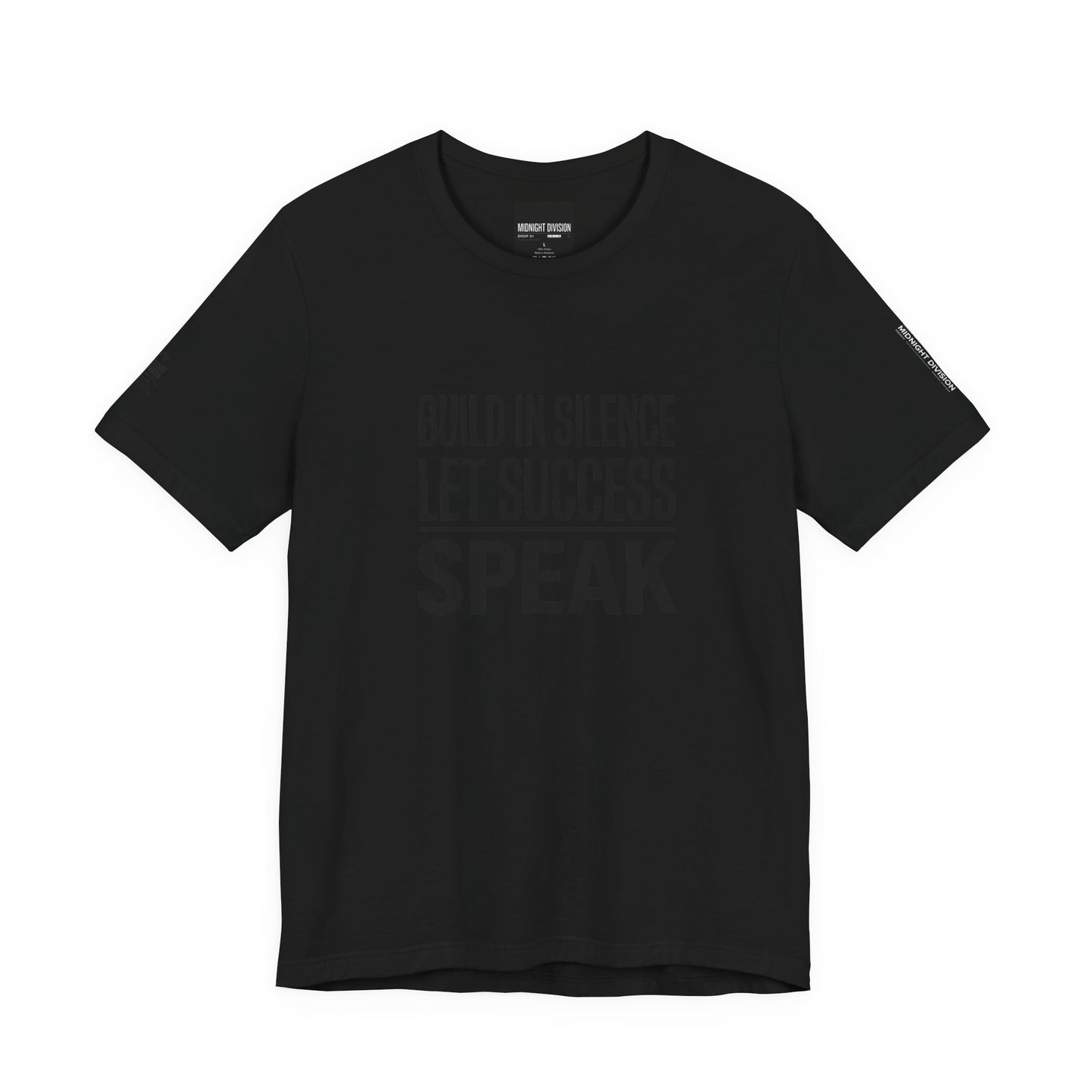 Midnight Division Graphic Tee — "After Dark Operations" Urban Streetwear