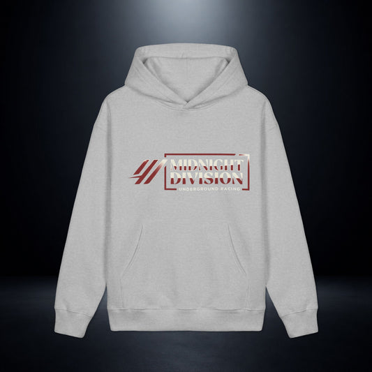 Midnight Division Hoodie | Vintage Raven Emblem Heavyweight Hoodie