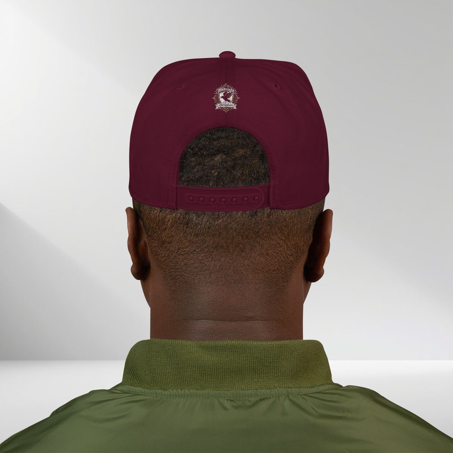 Embroidered Snapback Hat