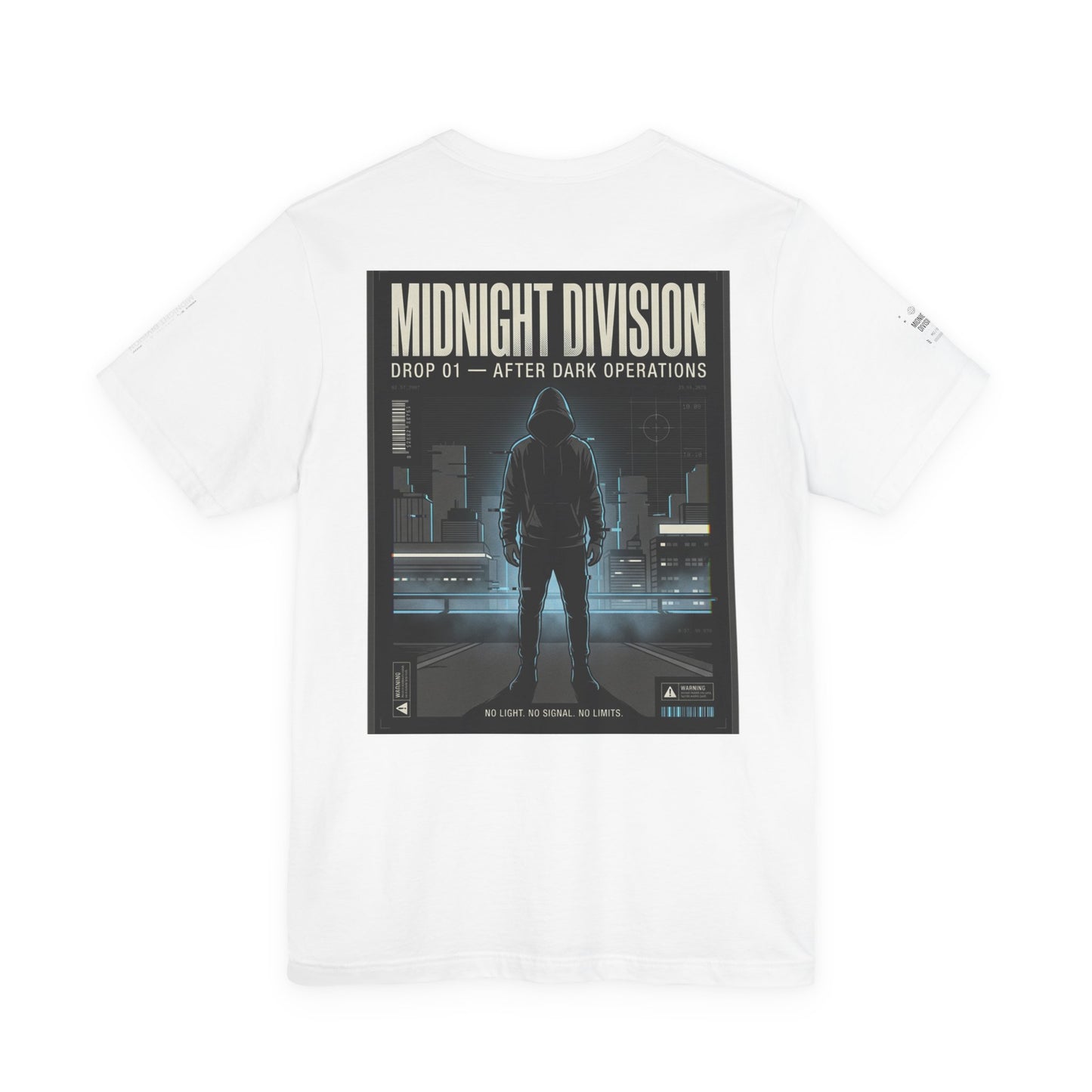 Midnight Division Graphic Tee — "After Dark Operations" Urban Streetwear