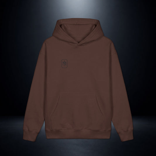 Midnight Division Hoodie | Vintage Raven Emblem Heavyweight Hoodie