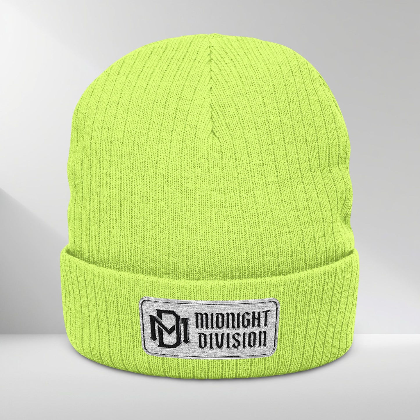 Ribbed Knit Beanie (Embroidery)