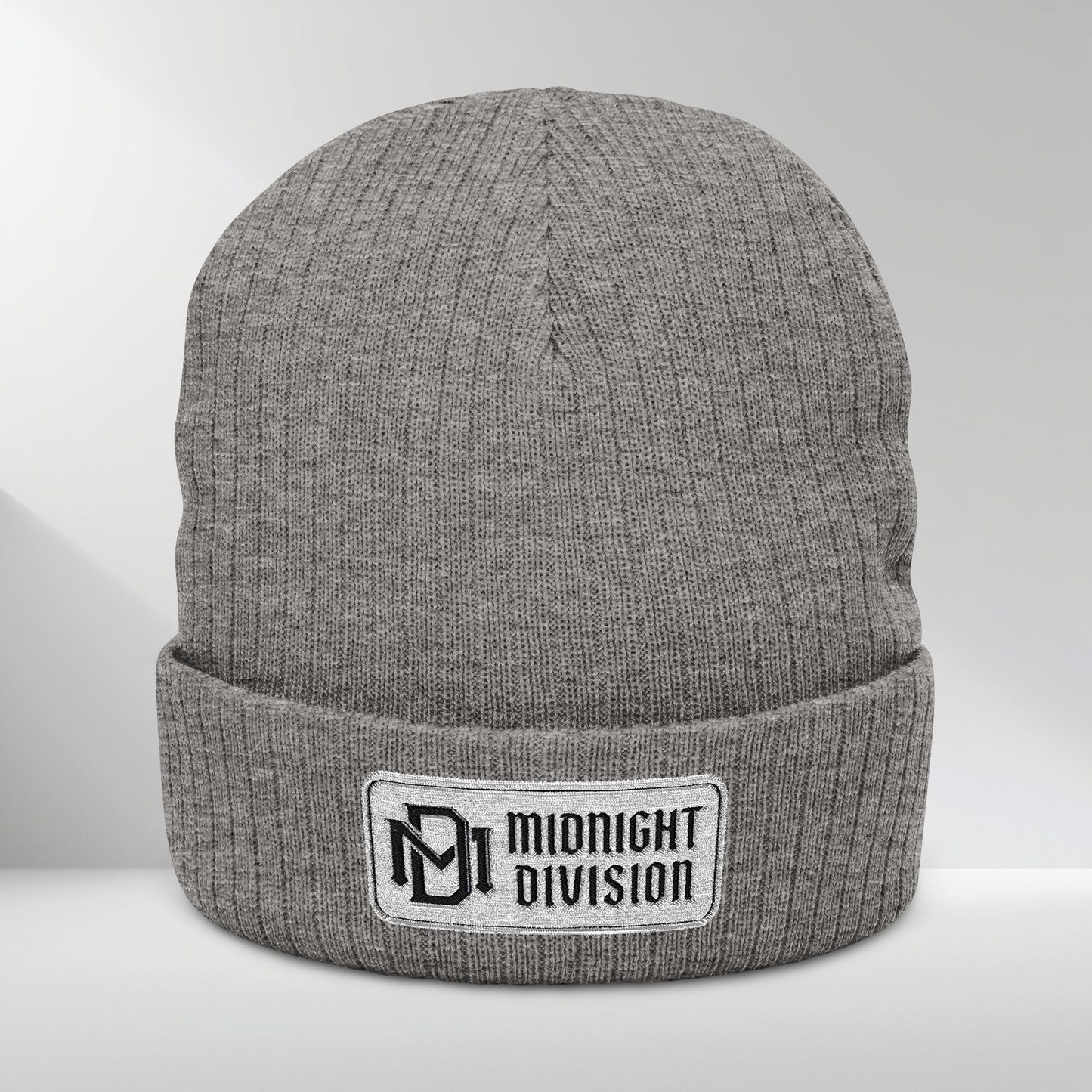 Ribbed Knit Beanie (Embroidery)