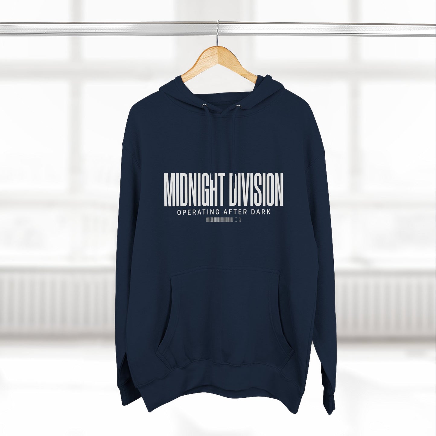 Midnight Division Hoodie – 'Operating After Dark' Graphic Pullover