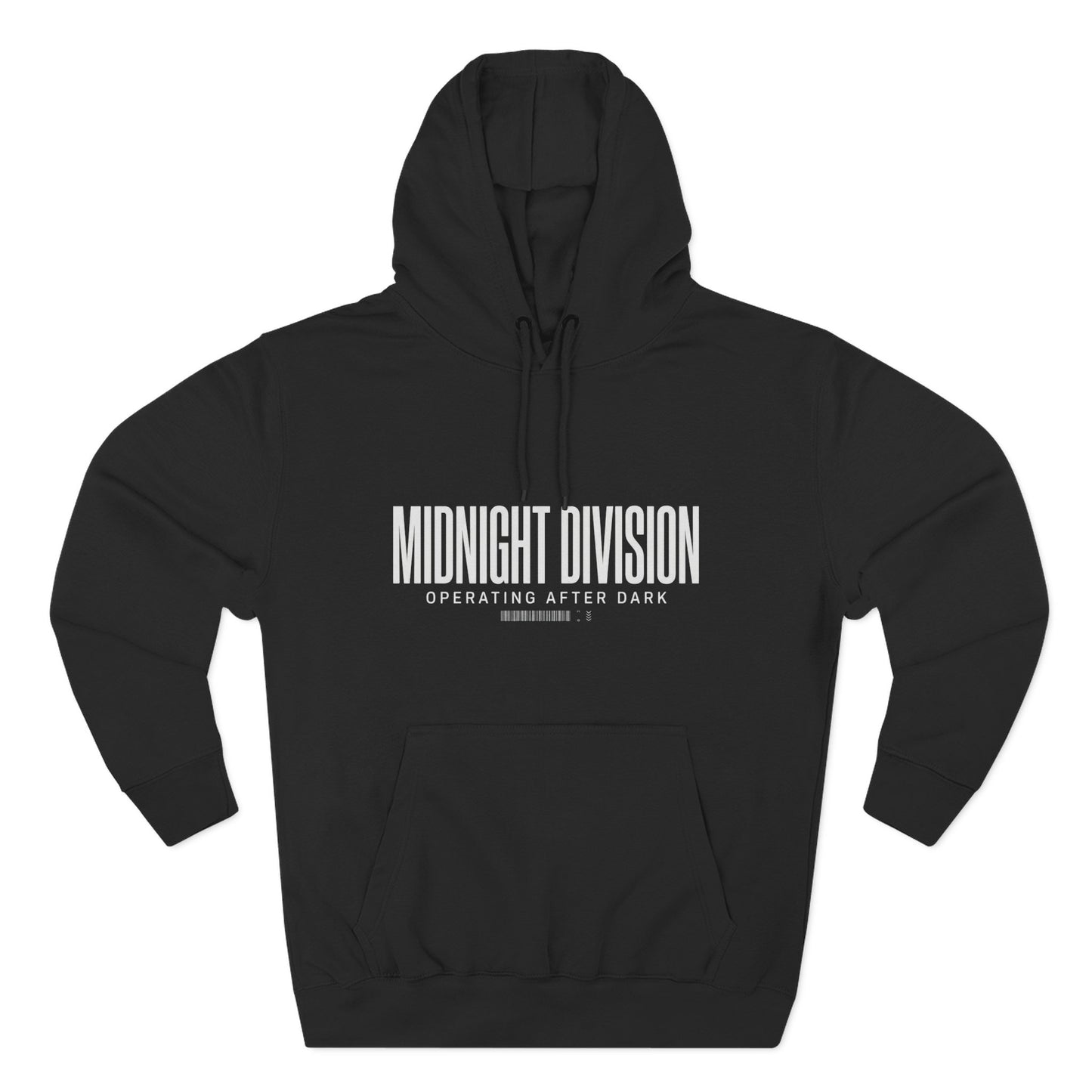 Midnight Division Hoodie – 'Operating After Dark' Graphic Pullover