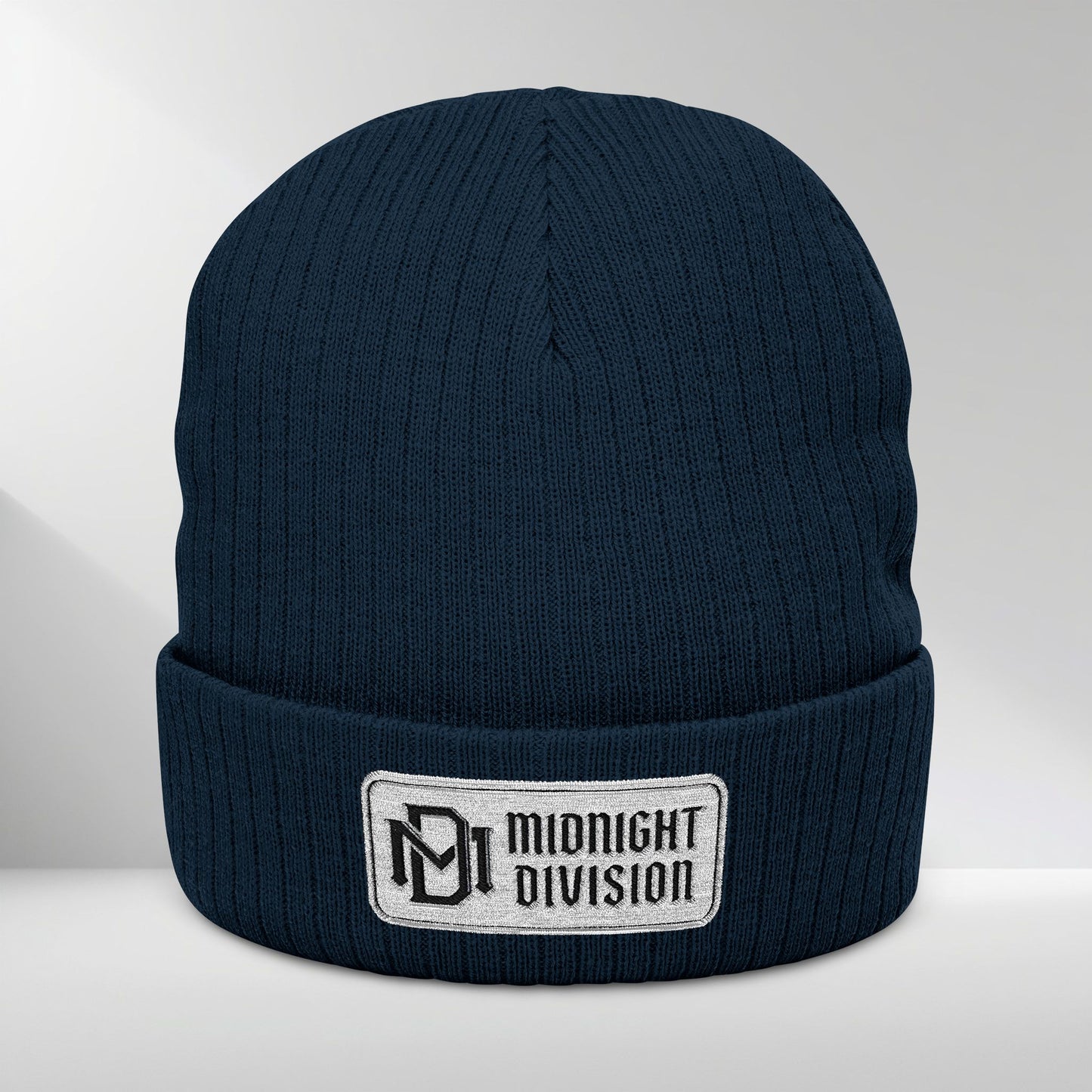 Ribbed Knit Beanie (Embroidery)
