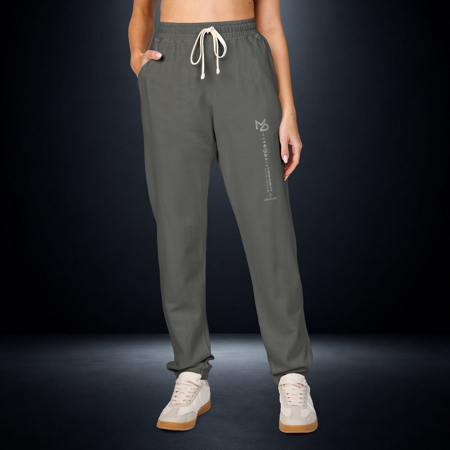 Unisex Garment-Dyed Fleece Sweatpants