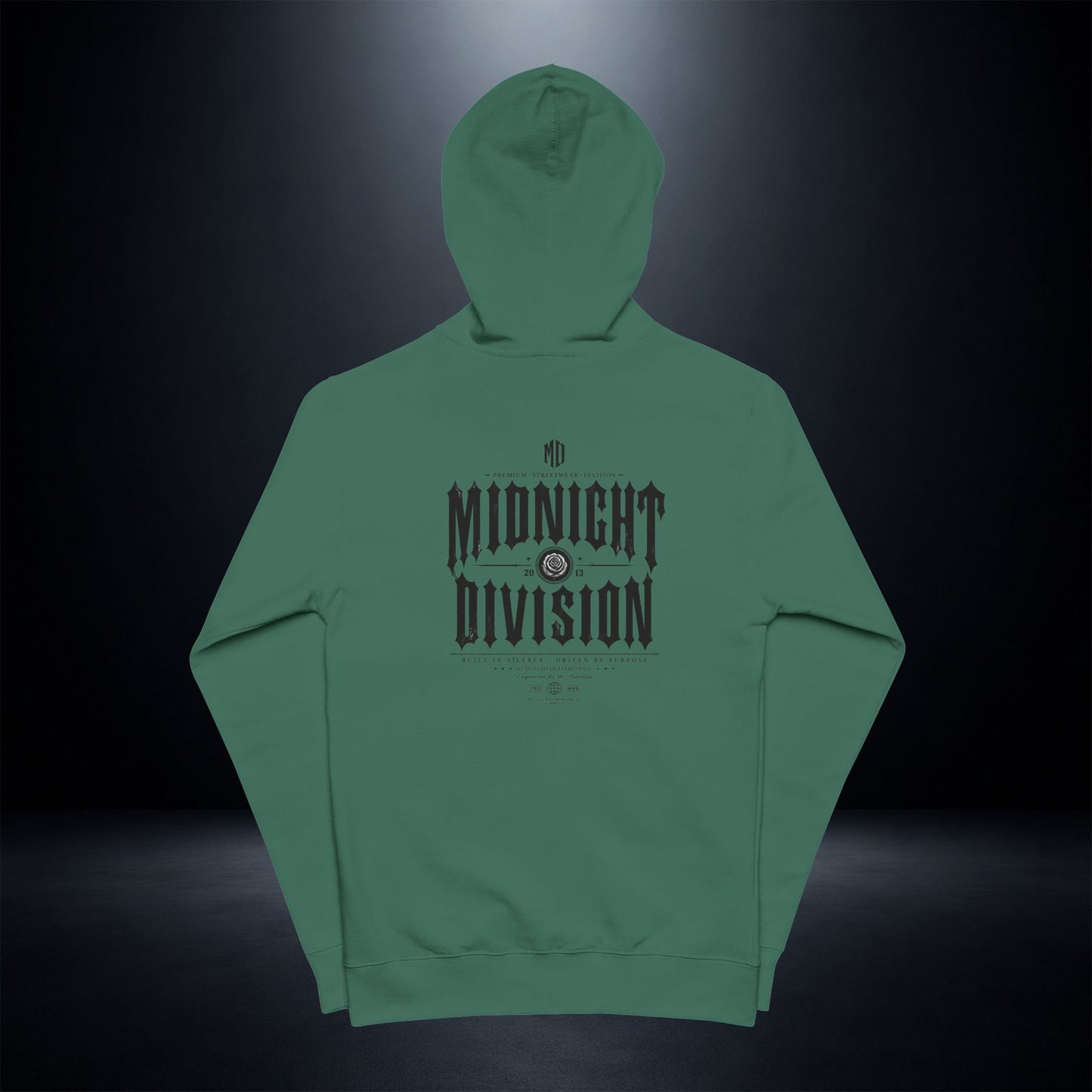 Unisex Fleece Zip Up Hoodie