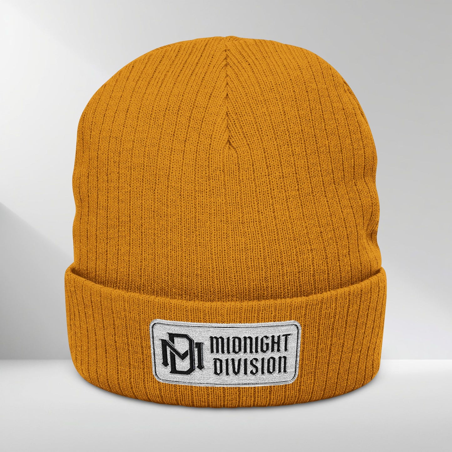 Ribbed Knit Beanie (Embroidery)