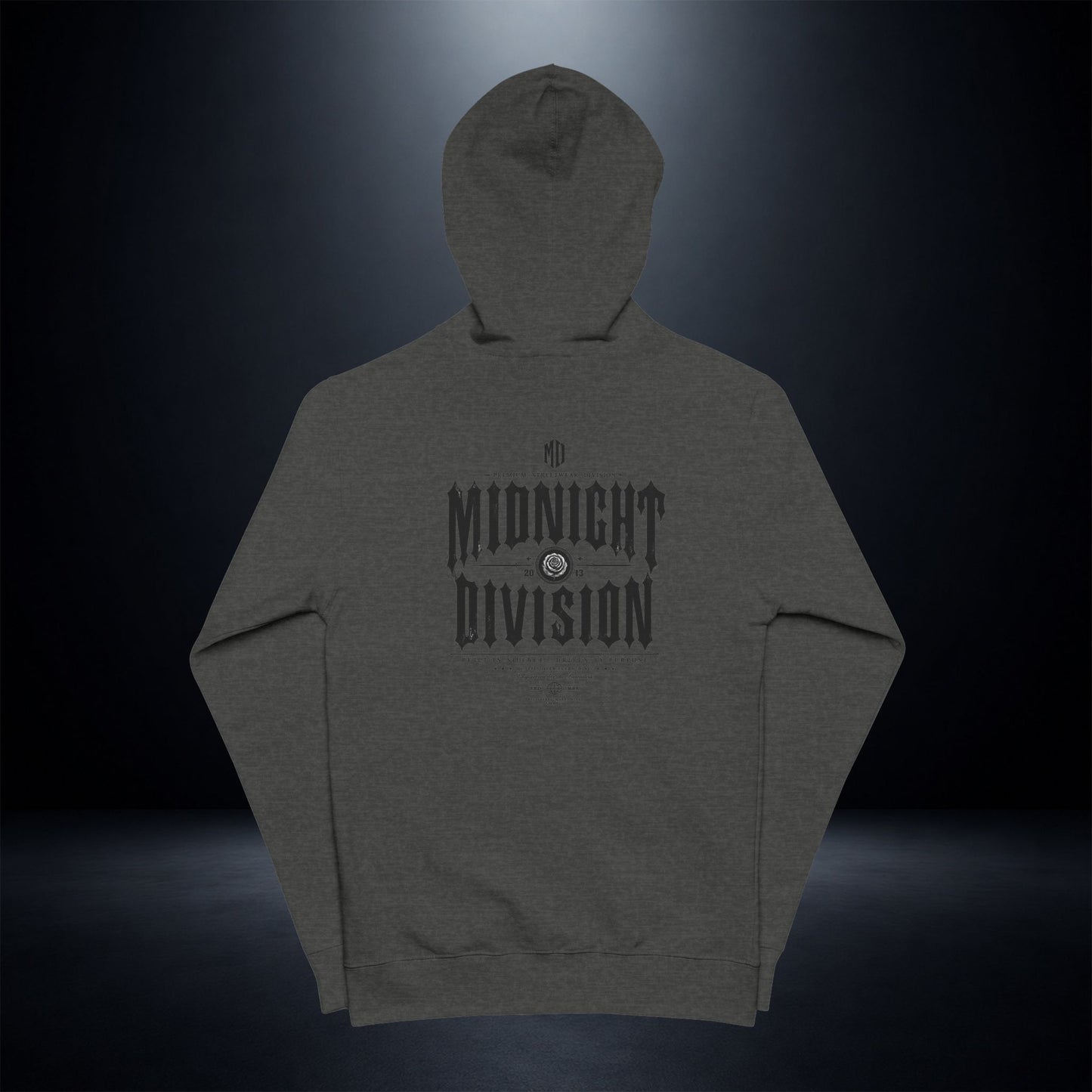 Unisex Fleece Zip Up Hoodie