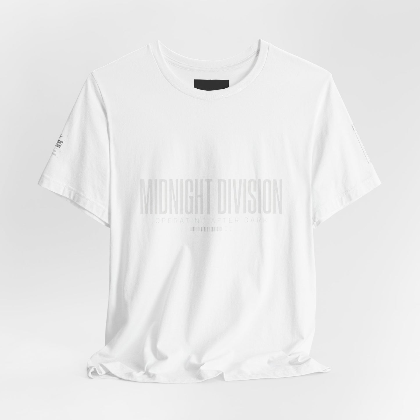 Midnight Division Graphic Tee — "After Dark Operations" Urban Streetwear