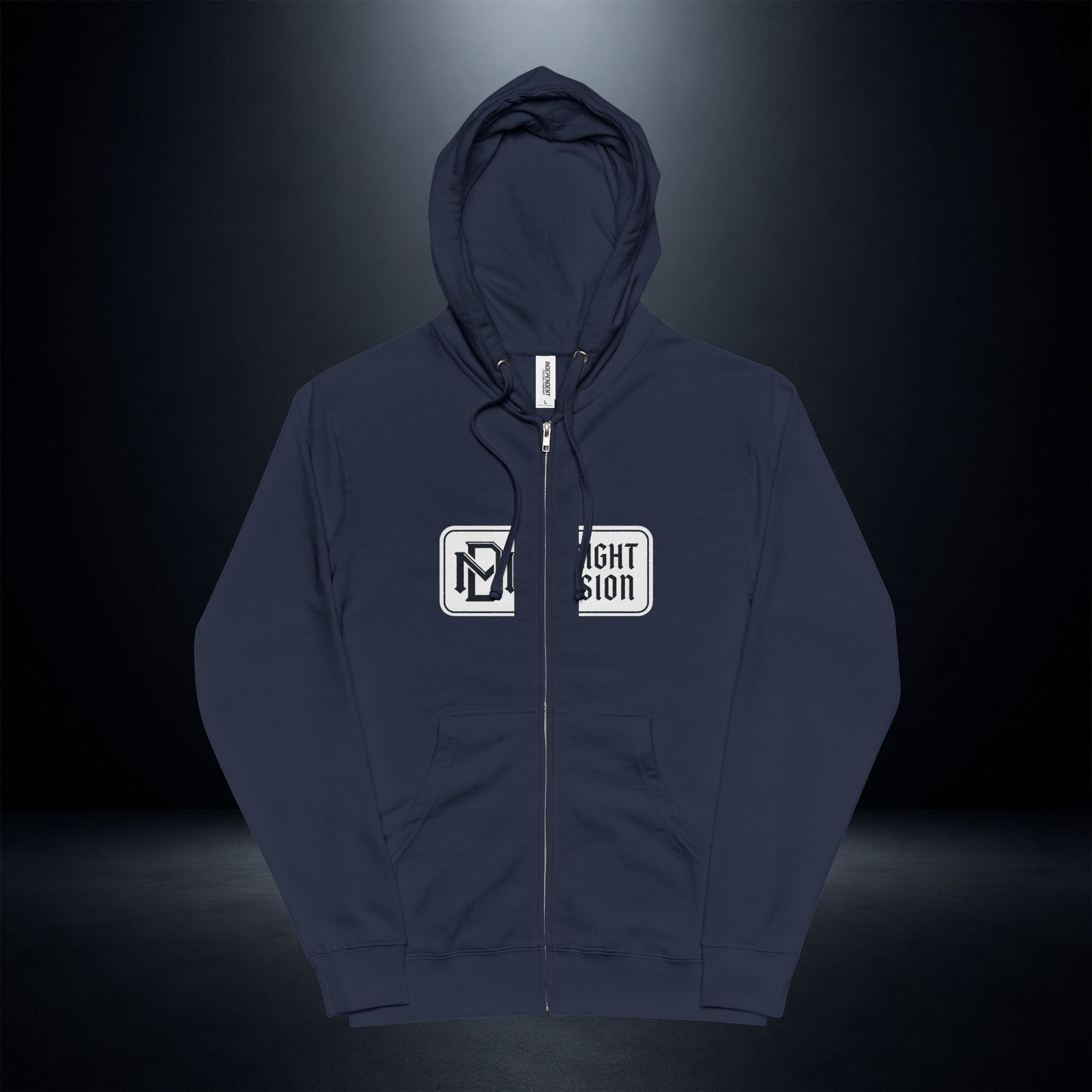 Unisex Fleece Zip Up Hoodie