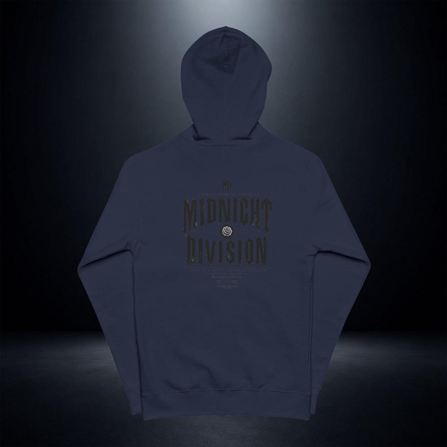 Unisex Fleece Zip Up Hoodie