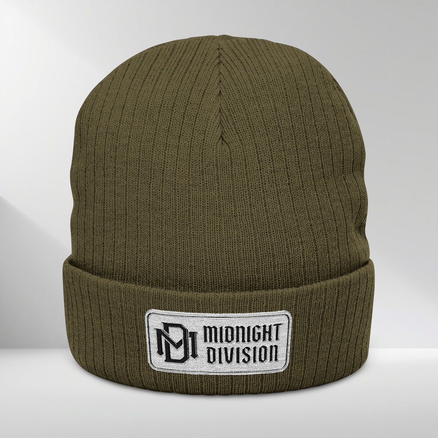 Ribbed Knit Beanie (Embroidery)