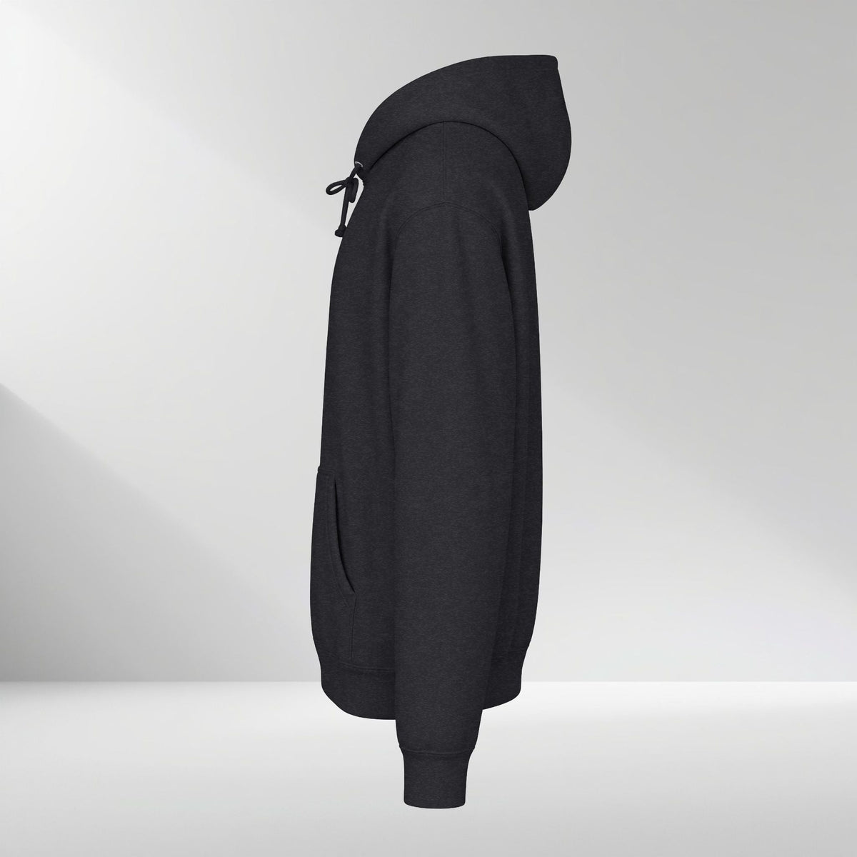 Abstract Wave Emblem Hoodie - MIDNIGHT DIVISION