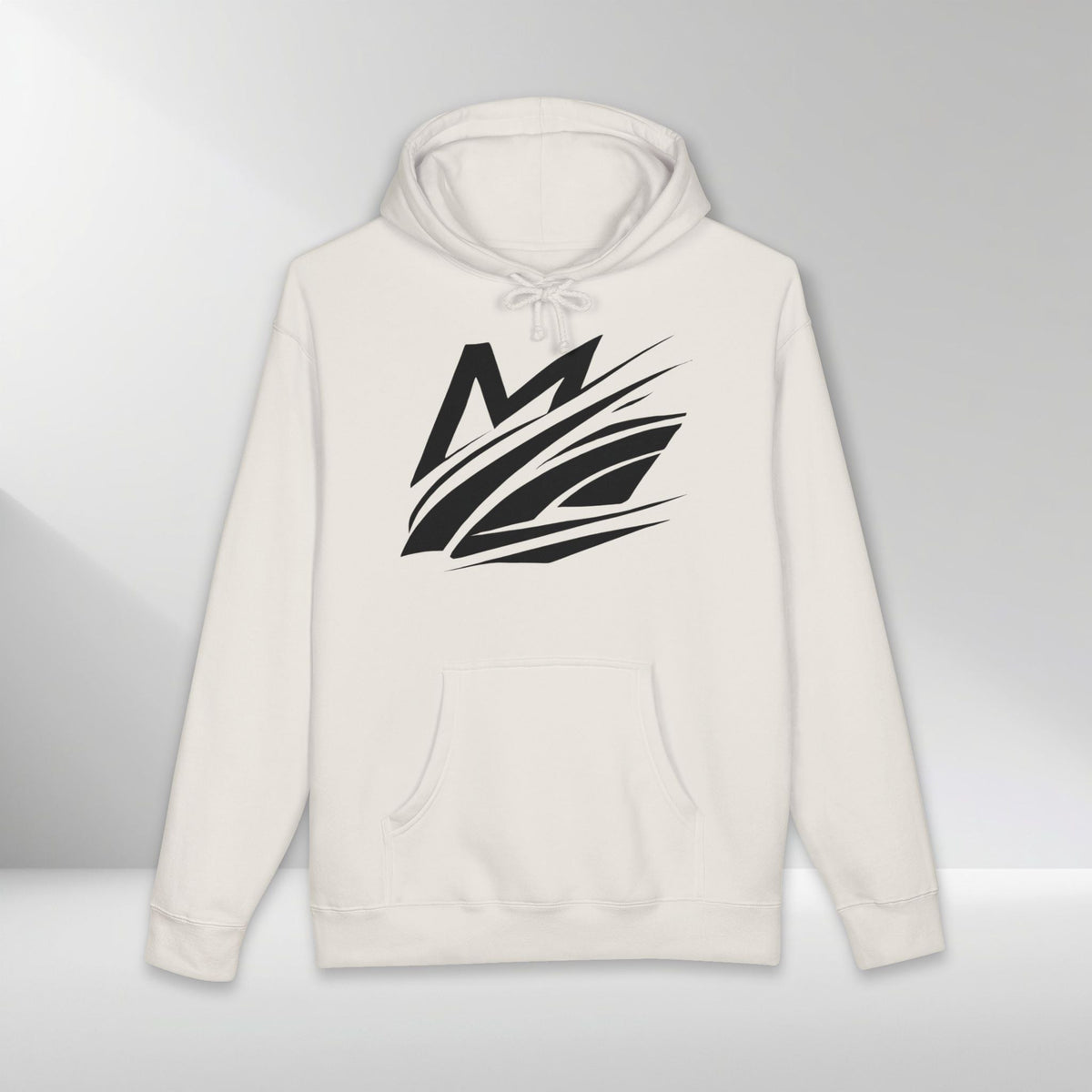 Abstract Wave Emblem Hoodie - MIDNIGHT DIVISION