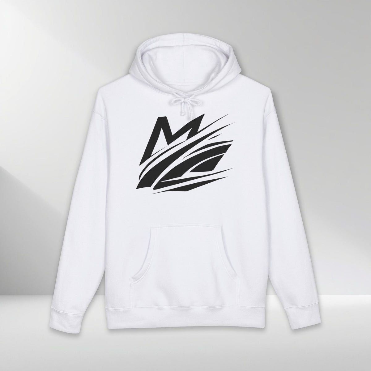 Abstract Wave Emblem Hoodie - MIDNIGHT DIVISION