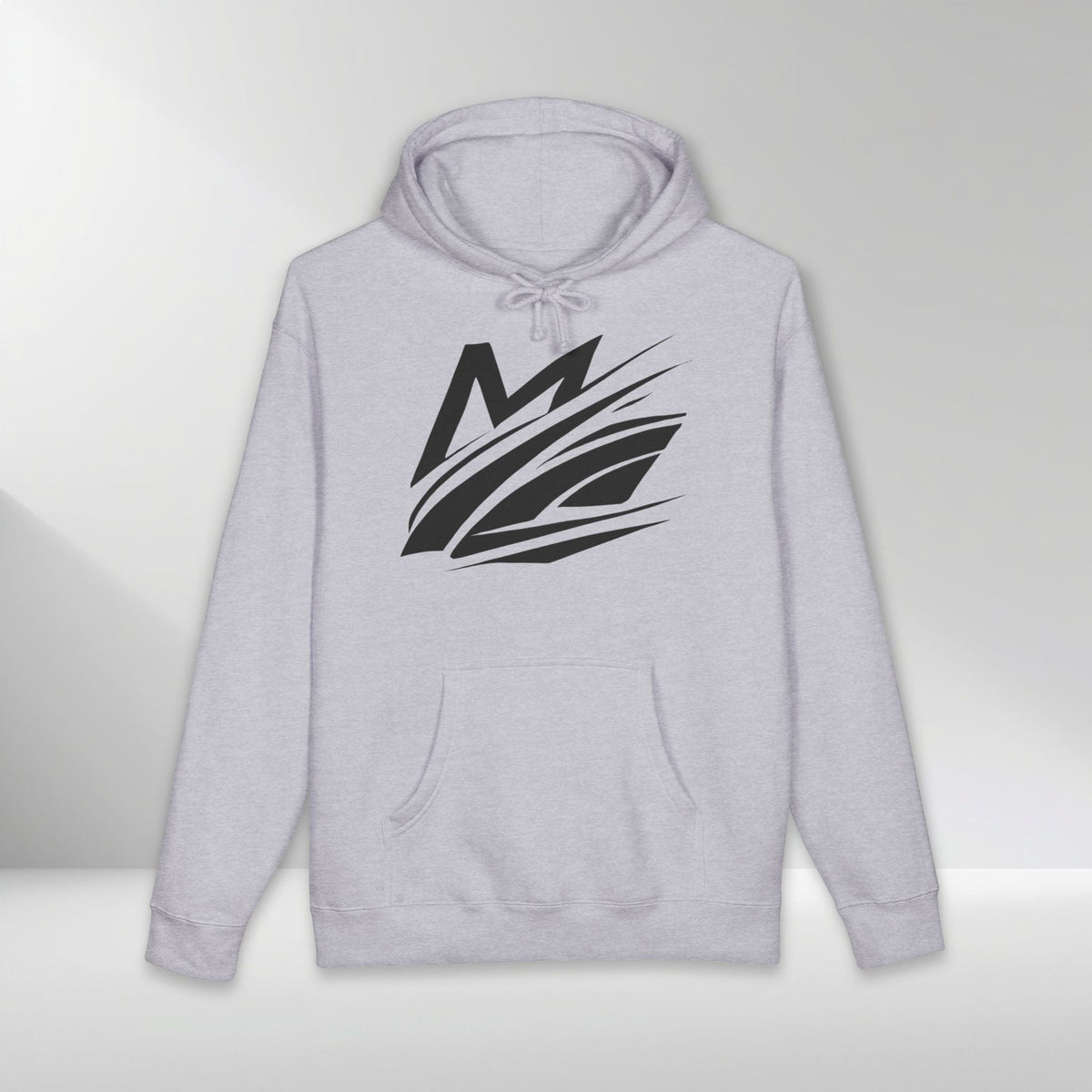 Abstract Wave Emblem Hoodie - MIDNIGHT DIVISION