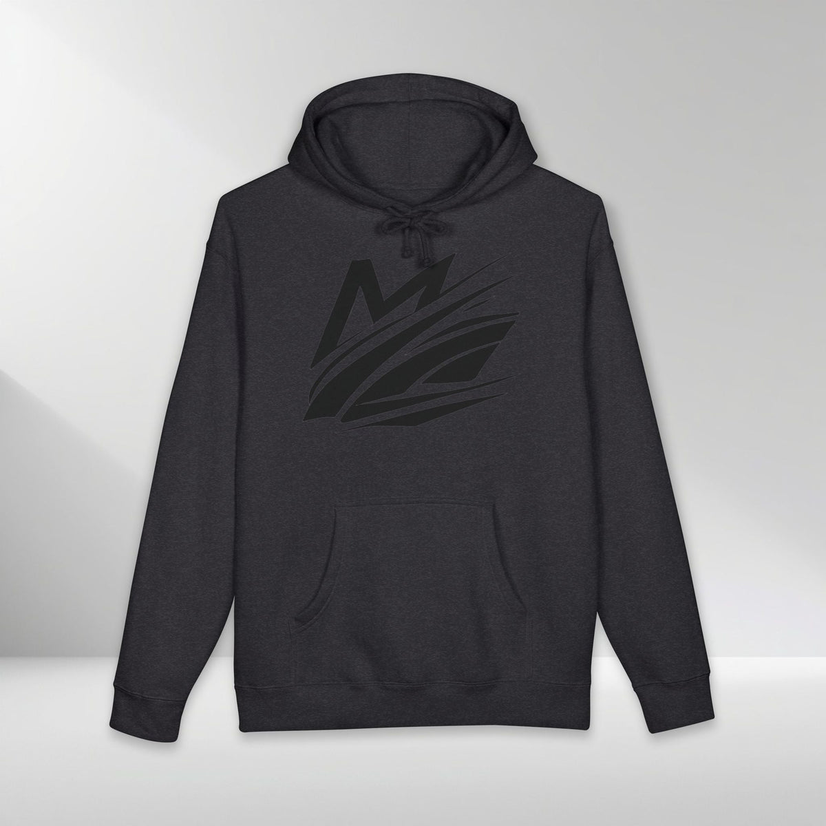 Abstract Wave Emblem Hoodie - MIDNIGHT DIVISION